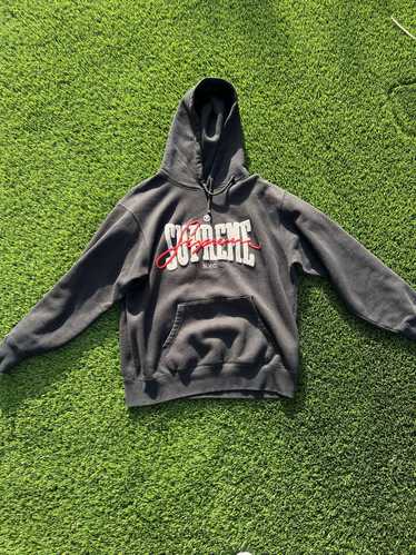 Supreme Supreme Chenille Hooded Sweatshirt Red - Gem