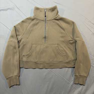 Lululemon beige/tan scuba zip - Gem