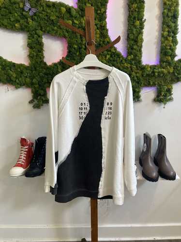 トップス maison martin margiela crew neck sweat Maison Margiela - ICON Crew Sweater Grey | Maison Threads