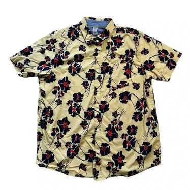 HURLEY button down, size large, short sleeve - image 1