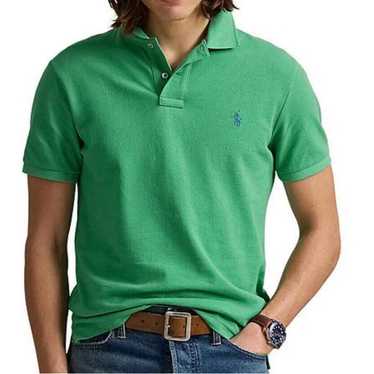 Polo By Ralph Lauren Men's Green Polo Shirt - image 1