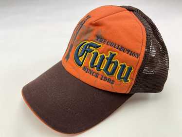 激レア！　FUBU フブ　キャップ　ネイビー　90s HIPHOP ヴィンテージ 90s FUBU ヴィンテージロゴキャップ ドミニカ製 フブ ヒップ