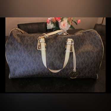 Authentic Michael Kors Grayson Weekender - image 1