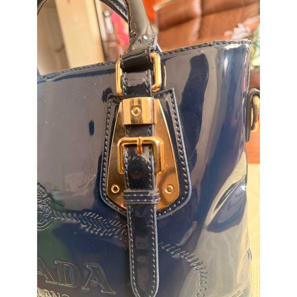 Prada Pyramid patent leather handbag - image 2