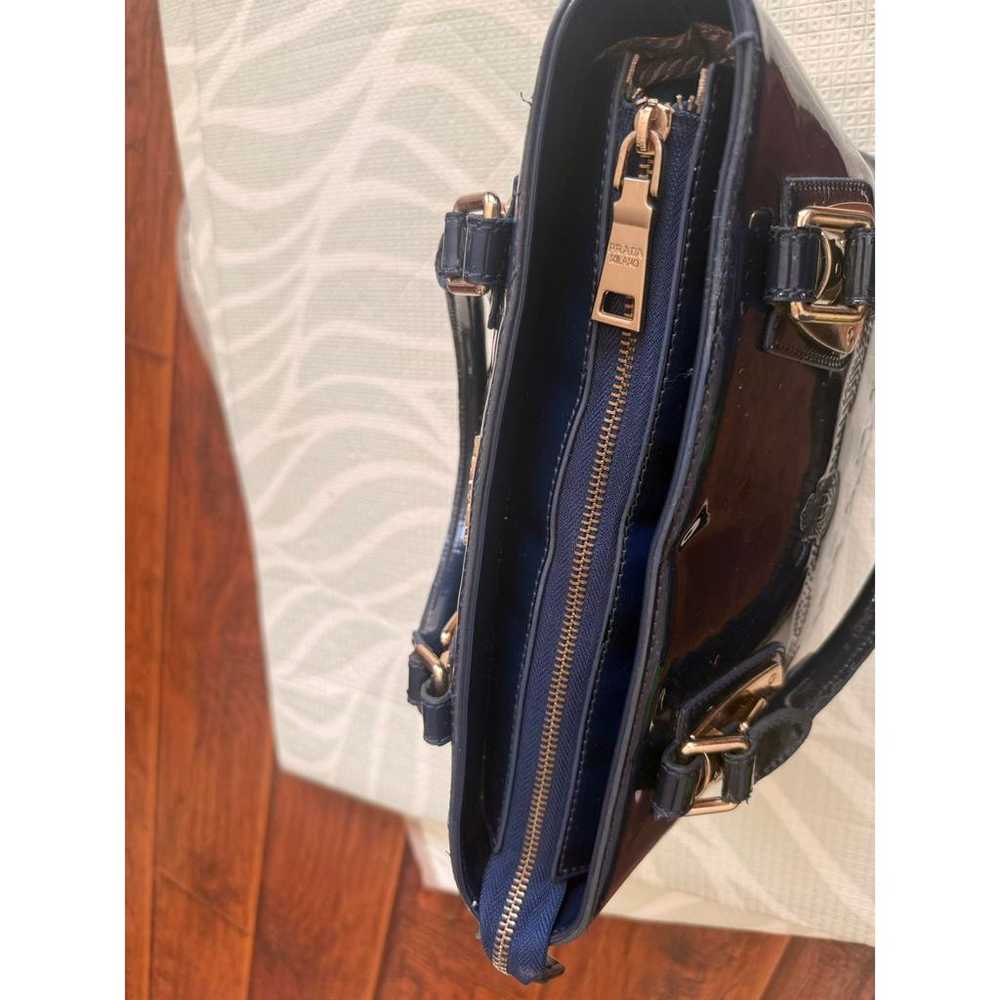 Prada Pyramid patent leather handbag - image 4