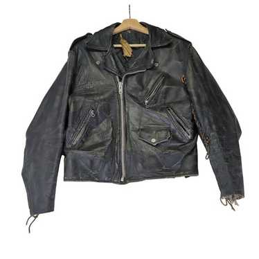 U.S.A.製Schott牛タグ後期ワンスターオールド美品》オールド