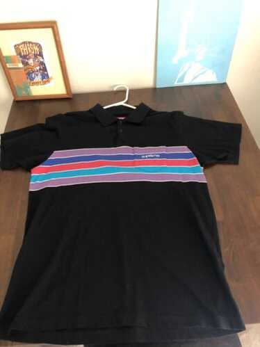 Striped polo shirt supreme - Gem Striped polo shirt supreme - Gem