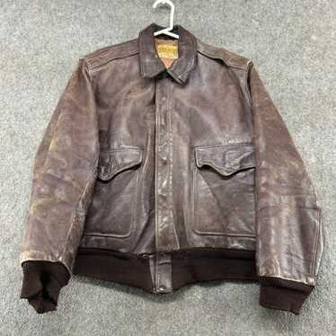 Vintage mens horsehide leather - Gem