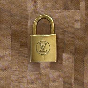 Authentic Louis Vuitton Solid Brass Lock - Lock I… - image 1