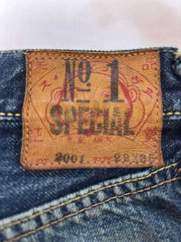 EVISU NO.1SPECIAL LOT2001 35×35 イエロー大黒 メンズ