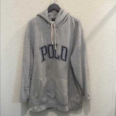 Polo Gray Hoodie By Polo By Ralph Lauren 2xlt - image 1