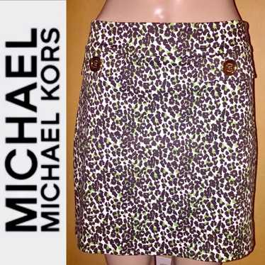 Michael Michael Kors Animal Print Skirt - image 1