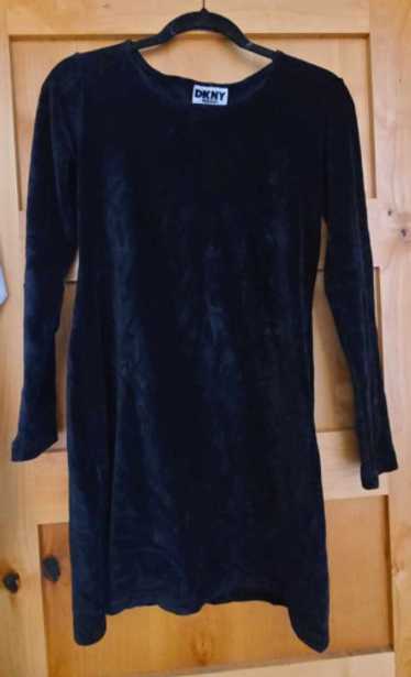 DKNY / 90s linen knit long cardigan USA