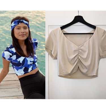 Offline By Aerie | Real Me Ruched T-Shirt - image 1