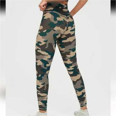 Offline By Aerie Real Me Deep Forest Green High W… - image 1