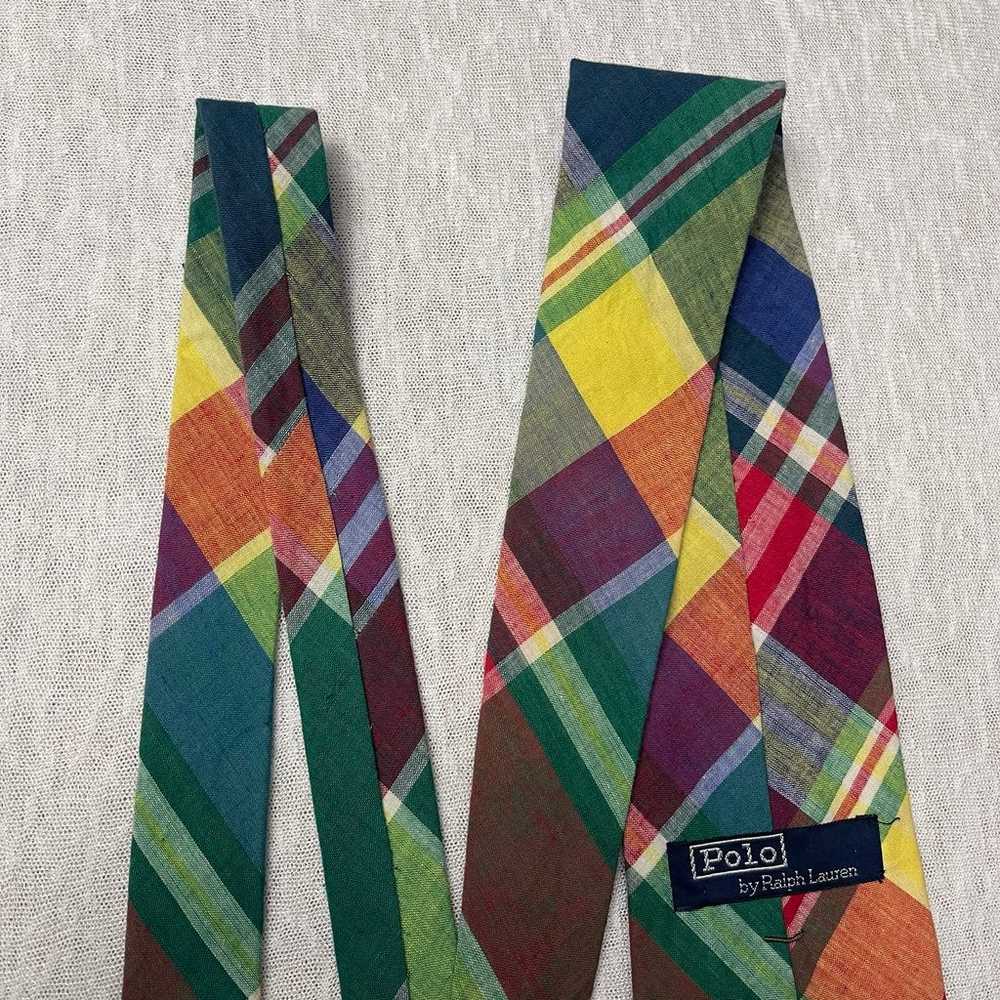 Polo By Ralph Lauren Mens Necktie Vintage - image 10
