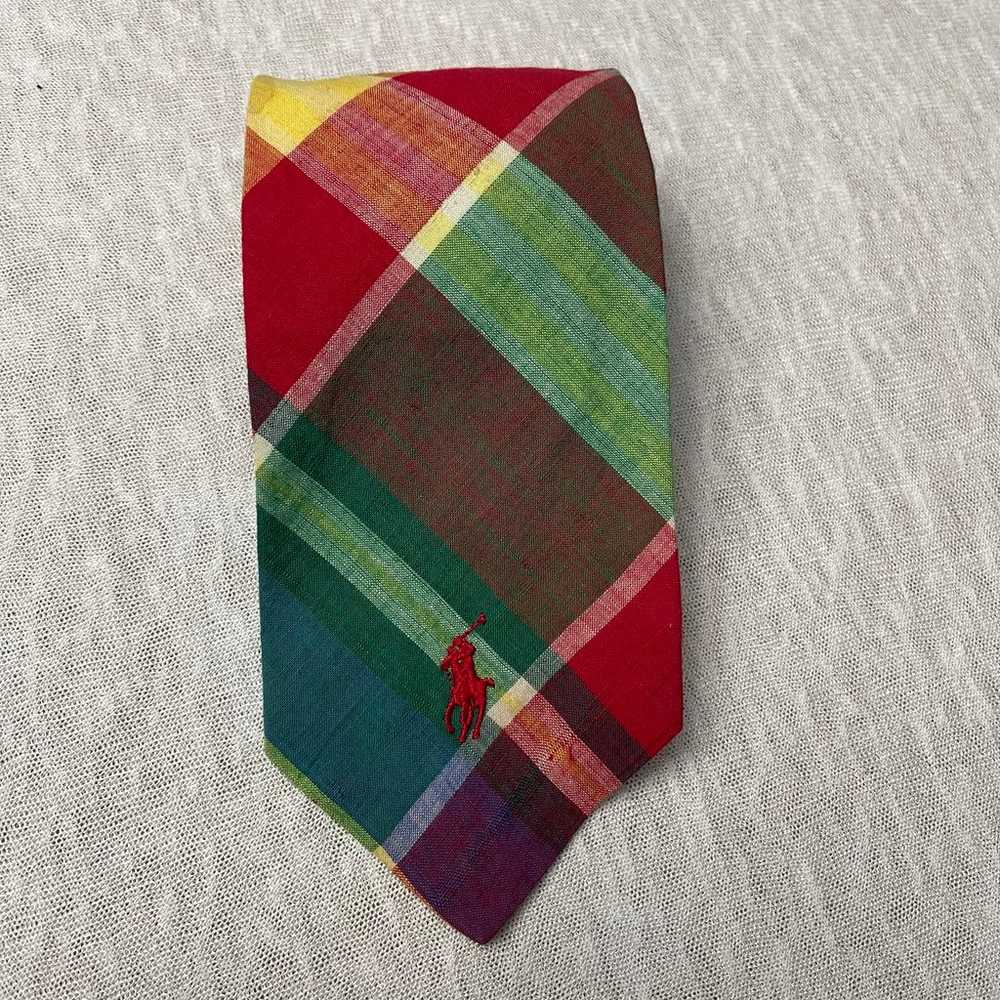 Polo By Ralph Lauren Mens Necktie Vintage - image 1