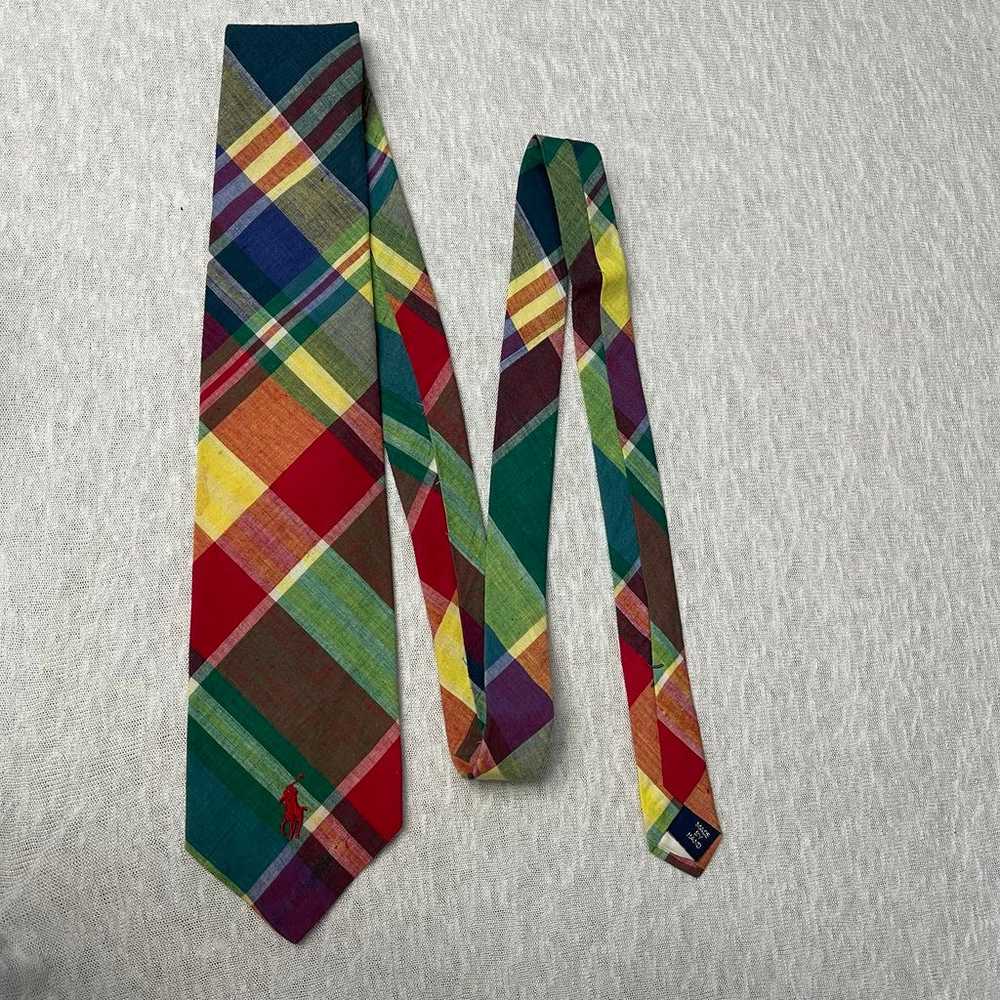 Polo By Ralph Lauren Mens Necktie Vintage - image 2