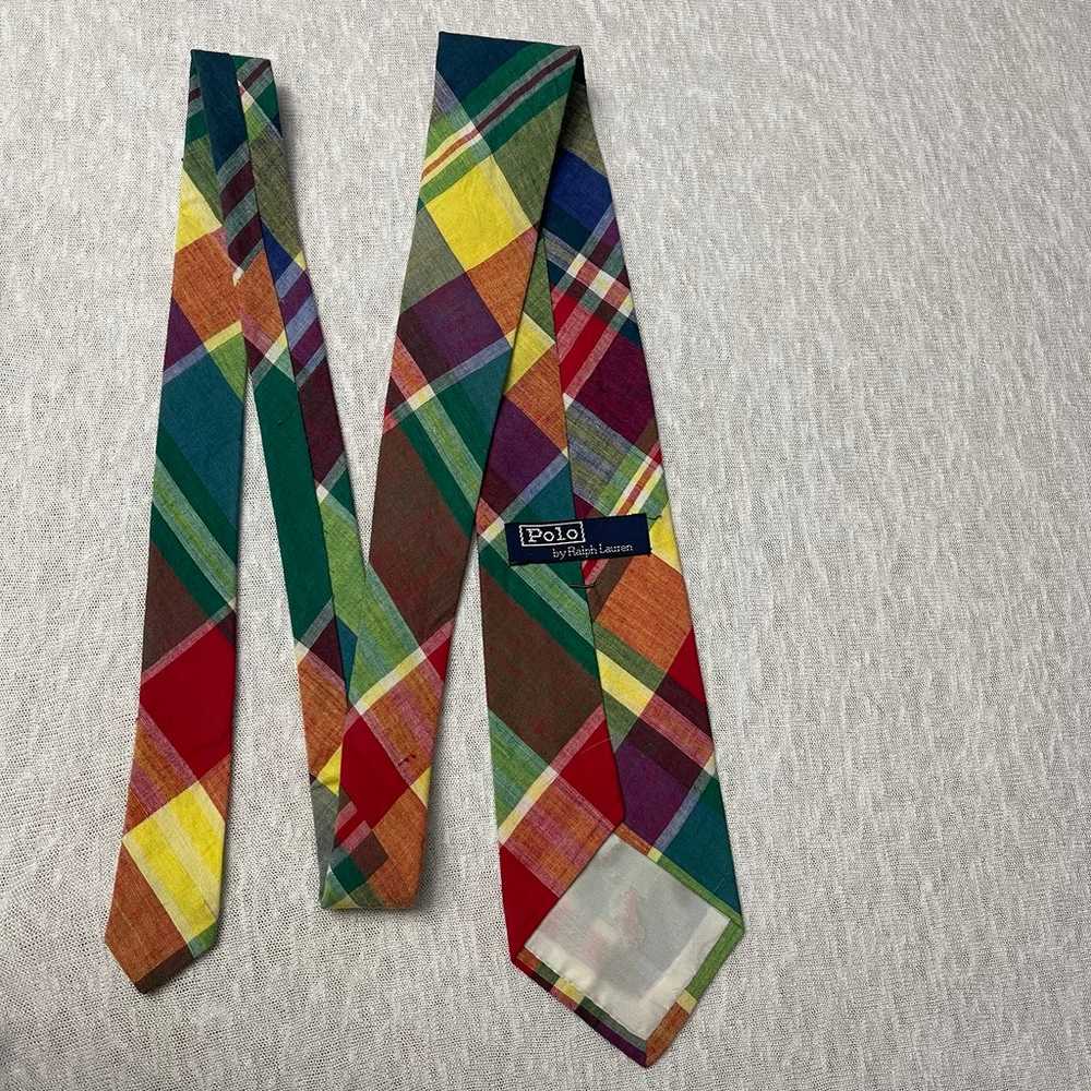 Polo By Ralph Lauren Mens Necktie Vintage - image 7