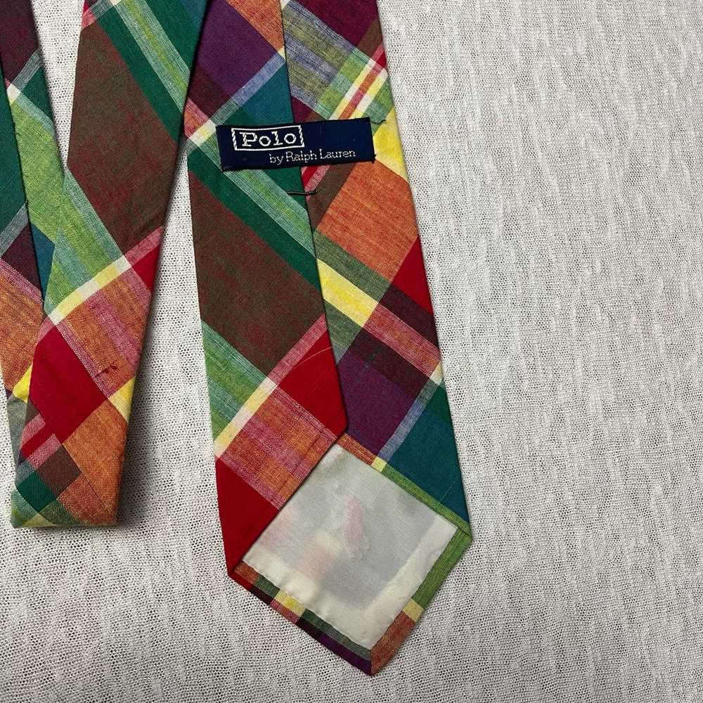 Polo By Ralph Lauren Mens Necktie Vintage - image 8
