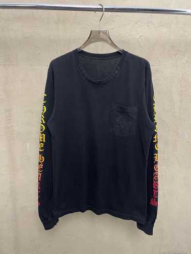 Chrome Hearts Horseshoe Logo Pocket Thermal Long Sleeve T