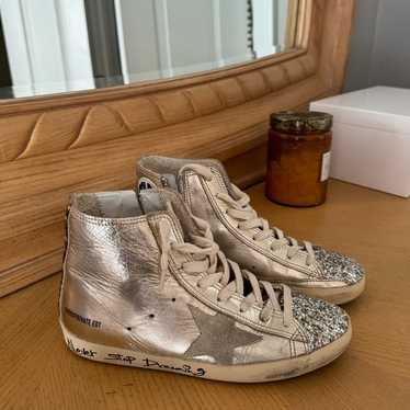GOLDEN  FRANCYスニーカー 36 Amazon.com | Golden Goose Francy Leather High-Top Sneaker