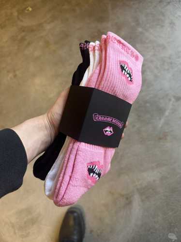 Chrome heart socks - Gem Chrome heart socks - Gem