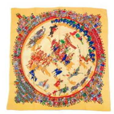 HERMES　エルメス　カレ90　CIRQUE MOLIER　モリエサーカス HERMES スカーフ CIRQUE MOLIER モリエ サーカス カレ 90