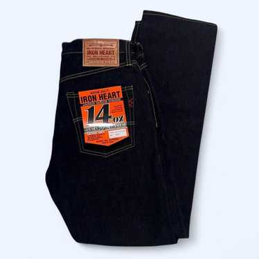 Denim jeans iron heart - Gem
