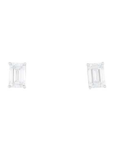 Earrings Rhodium-Plated 18K White Gold - image 1