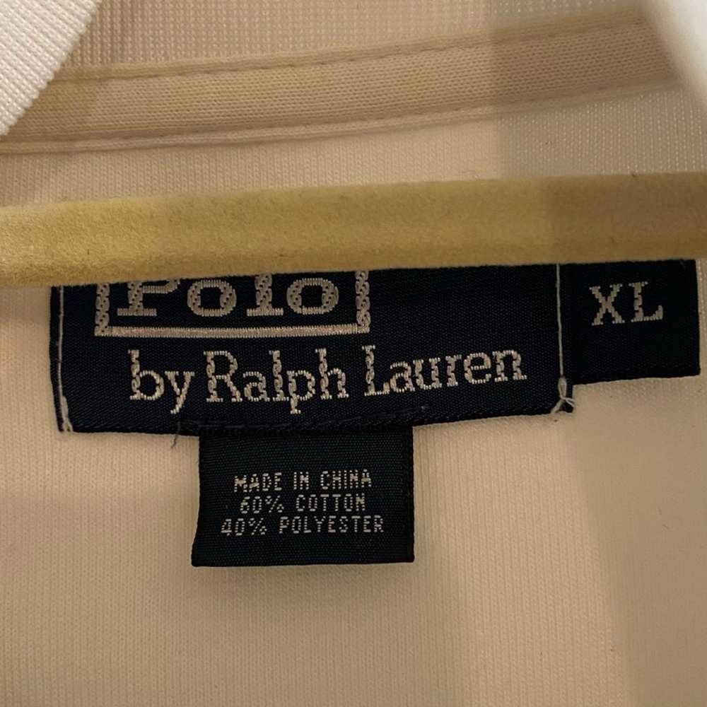Polo Ralph Lauren Vintage 1990s Full Zip Sport Wh… - image 2