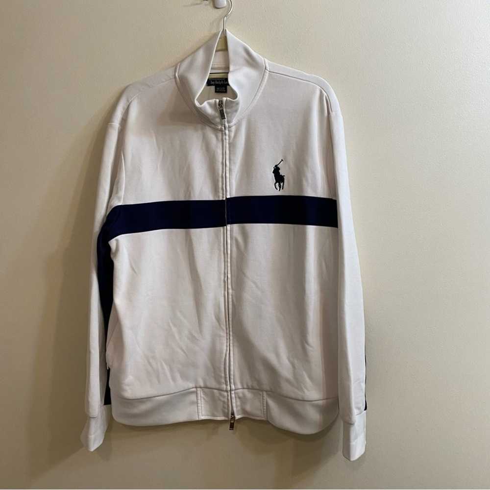 Polo Ralph Lauren Vintage 1990s Full Zip Sport Wh… - image 4