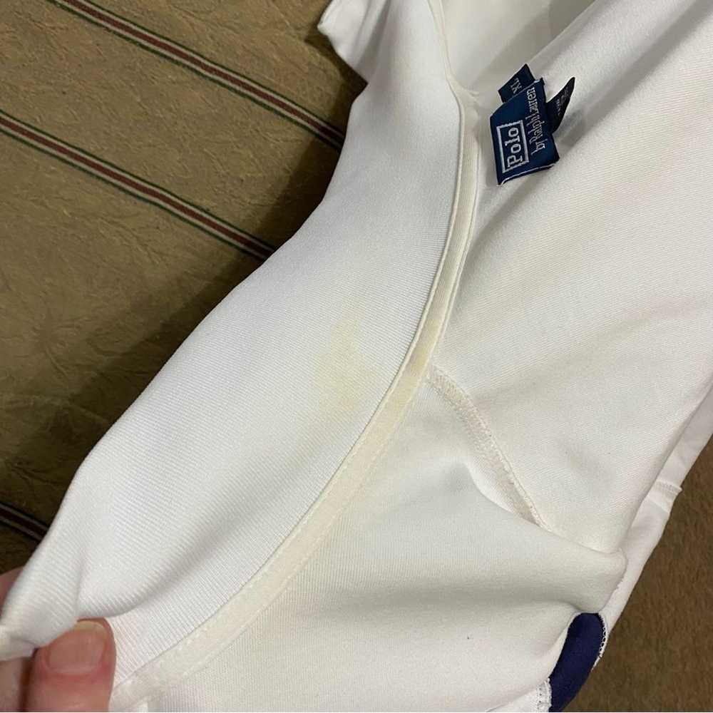 Polo Ralph Lauren Vintage 1990s Full Zip Sport Wh… - image 9