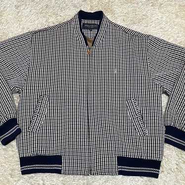 Vintage YSL Yves Saint Laurent Plaid Bomber Jacket - Etsy