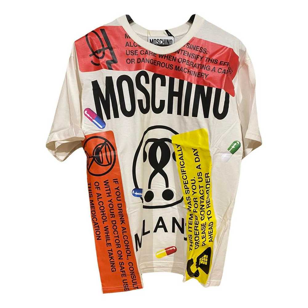 Tシャツ・カットソー Moschino FW22 FLINSTONES PRINT T-SHIRT (07976041_1555) Moschino Couture Outlet: x The Flintstones ™ t-shirt - Black