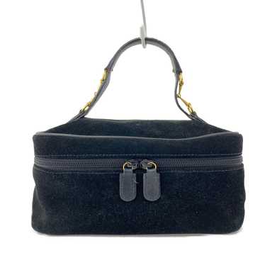 Gucci Black Suede Vanity Bag / グッチ バニティ Gucci horsebit vanity bag - Gem