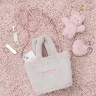 【Fallett】韓国人気★Eco Fur Tote Bag エコファートートバッグ アイボリー - FALLETT | 60% - アジア