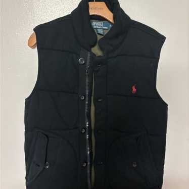 Polo By Ralph Lauren Black Vest - image 1