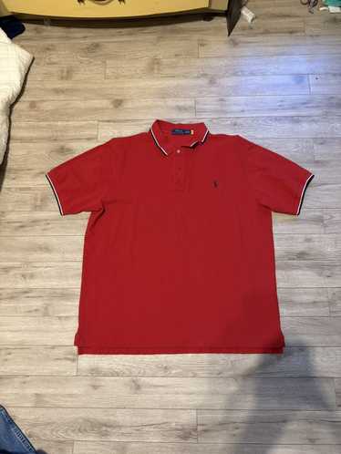 Polo Ralph Lauren polo ralph lauren red oversized… - image 1