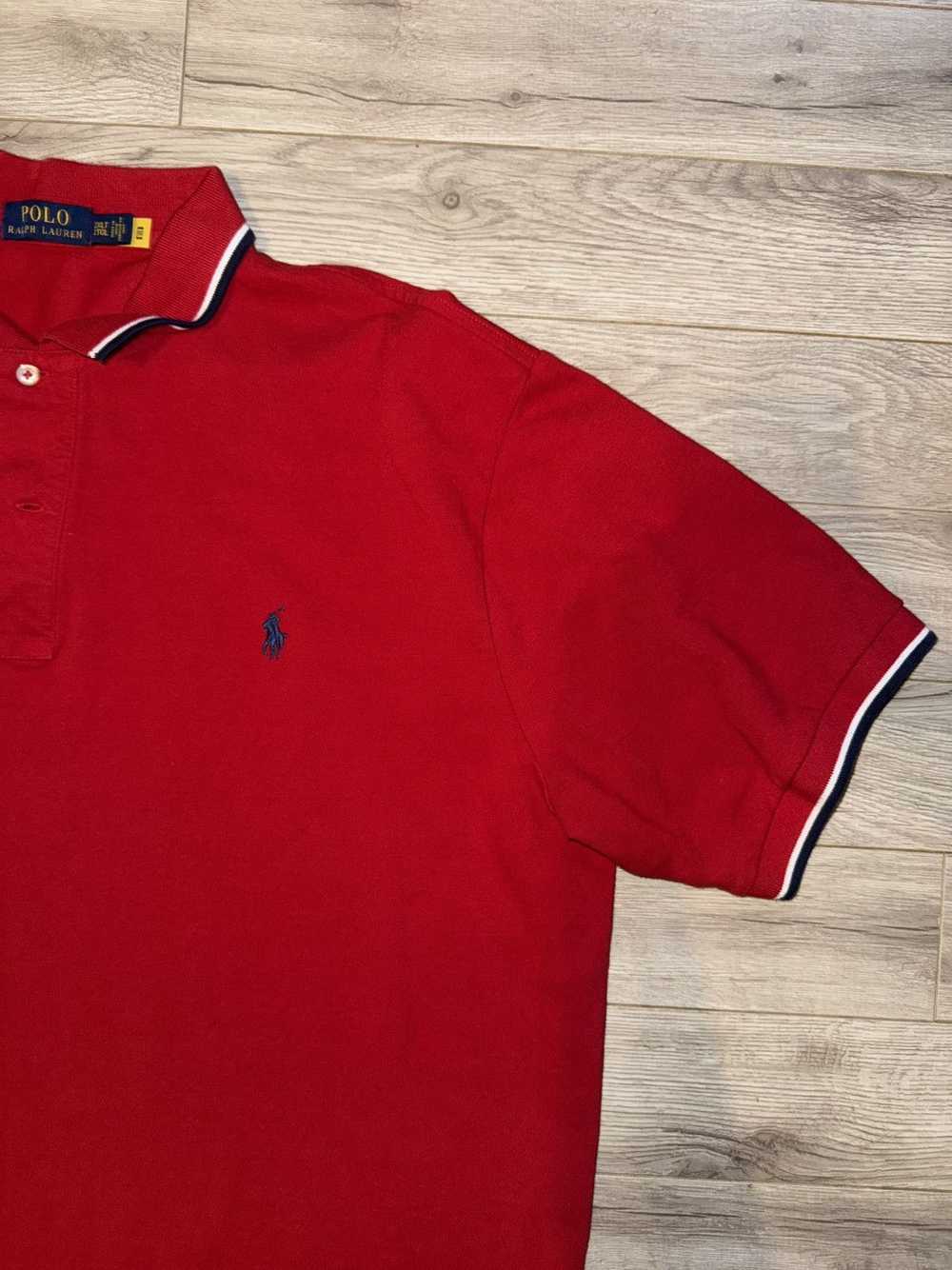 Polo Ralph Lauren polo ralph lauren red oversized… - image 3