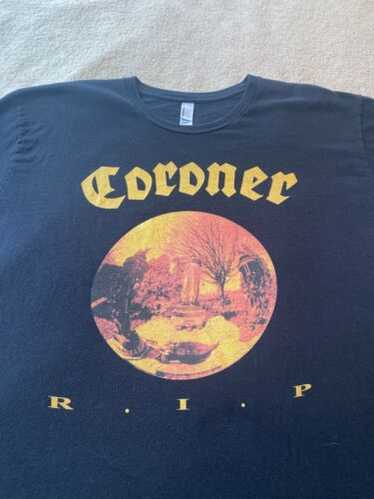 Coroner tee shirt vintage - Gem