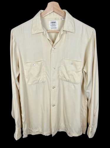 Vintage rayon gabardine shirt - Gem