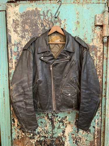 Schott Bros. Perfeito ブラックジャケット XL 50s Perfecto® Motorcycle jacket - Schott NYC