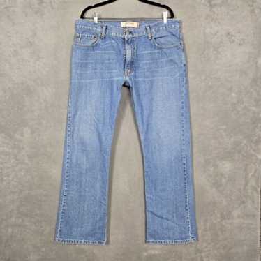 Y2K Levi's 527 Jeans Mens 36x32 Blue Distressed V… - image 1