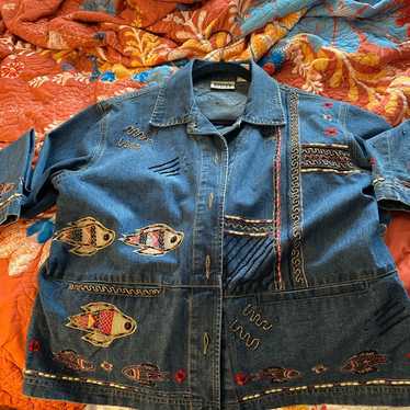 Chicos denim jacket with - Gem