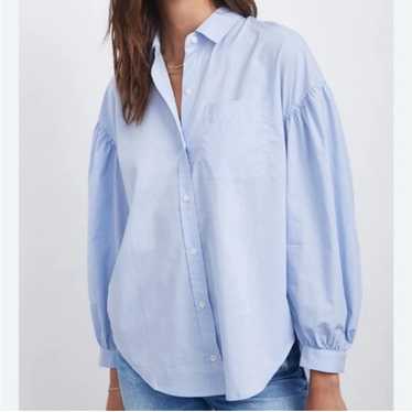 Rails Janae Blouson Sleeve Shirt M - Like New!