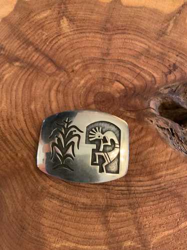 Hopi belt buckle - Gem