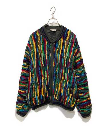 Coogi 3D knit zip up jacket - Gem