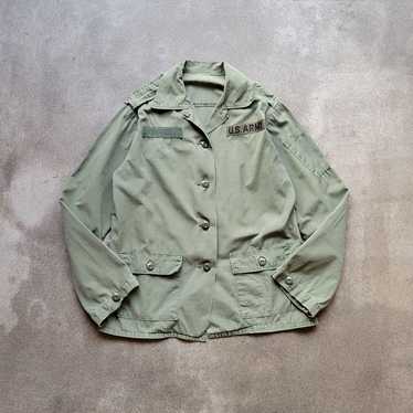 Vintage US Army 70s VTG Military Woodland Camo Camouf… - Gem