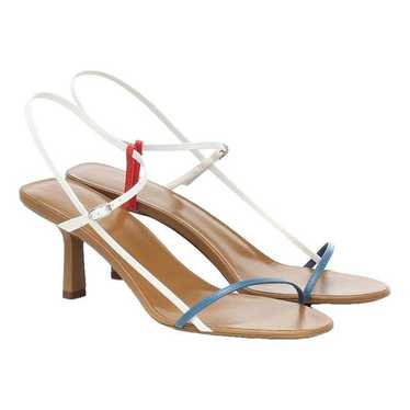 The row bare leather sandals - Gem